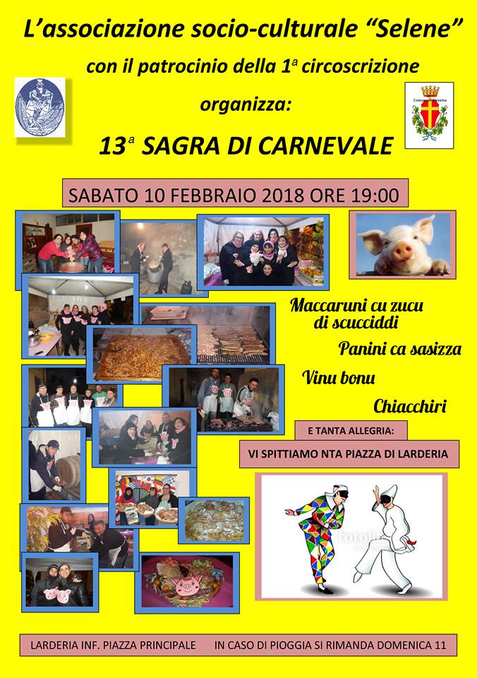 Sagra di Carnevale 2018
